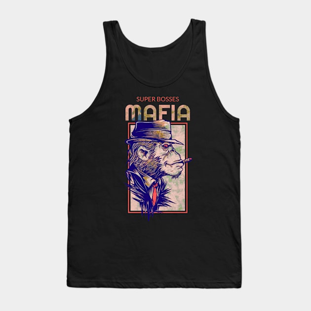 Super Bosses MAFIA (ape) Tank Top by PersianFMts